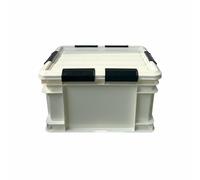 Contenitore per Riso con Ruote Chiusura Ermetica Porta Crocchette con Ruote