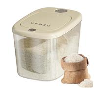 Contenitore per riso - Contenitori ermetici per alimenti | Dispenser di stoccaggio di contenitori per cereali | Dispenser ermetico multifunzionale per cucina per alimenti per cucina