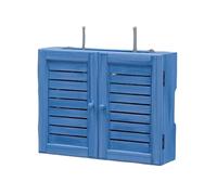 Contenitore per router WiFi, Armadio router da parete e spegni-box WiFi multicolore(Blue)