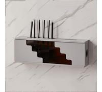 Contenitore per router WiFi, Scatola for router WiFi, mensola for montaggio a parete, organizer for cavi, multicolore, dimensioni multiple(Gris,50cm/20in)