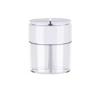 Contenitore per sale a 4 griglie con coperchio, organizer per zucchero, per cucina, cucina, sala da pranzo, ristorante, casa, bagno