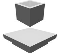 Contenitore per Sale in Scaglie - Porta Sale da Cucina Stampato in 3D