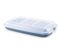 Contenitore per salumi Ibili 686720 24,8 x 14,5 cm Plastica BPA Free Riutilizzabile Blu