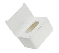 Contenitore per Salviette da Tavolo Portatile in Plastica Bianco | Riutilizzabile, Uso una Sola Mano, Facile da Pulire, per Tavolo da Cena e Ufficio