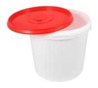 Contenitore per Salviette Ricaricabile in Plastica, Secchio | Coperchio Pratico, Ingombro Compatto, per Auto e Bagno, Adatto a Salviette e Carta