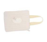 Contenitore per Salviette Riutilizzabile da Viaggio, Beige | Interno Capiente, Accesso Pratico, in Cotone, Design Coniglio, per Genitori e Ragazzo Ragazza