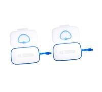 Contenitore per salviette umide Amore, in plastica PP blu VICASKY