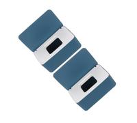 Contenitore per Salviette Umidificate 2 Pezzi, con Coperchio a Ribalta Blu | Pp, Chiusura Ermetica Anti-perdita, Mantiene Umide le Salviette, Uso Bagno e Viaggio