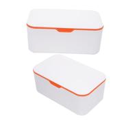 Contenitore per Salviette Umidificate Coperchio, 2 Pezzi PP | Leggero e Resistente, Aiuta a Evitare L’Asciugatura, per Viaggio e Stanza, Organizza le Salviette