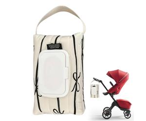 Contenitore per salviettine ricaricabili - Supporto per salviette multiuso per, salviettine per e altro ancora, leggero e portatile, ideale per casa, auto e viaggi, design