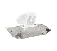 Contenitore per salviettine, riutilizzabile, contenitore da viaggio ermetico, design a tenuta stagna, manico morbido, chiusura compatta, custodia per salviette, per bambini, bagno, auto, passeggino