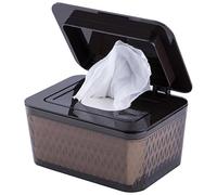 Contenitore per salviettine umidificate - Custodia dispenser per salviette portatile, supporto per salviette adatto per viaggi | Contenitore compatto di salviettine umidificate, scatola di
