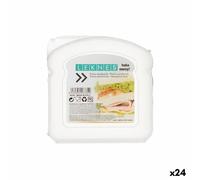 Contenitore per Sandwich Leknes Trasparente polipropilene Plastica 410 ml [24