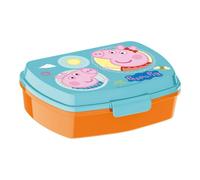 Contenitore per Sandwich Peppa Pig Having fun Plastica Rosa chiaro [17 x 5.6