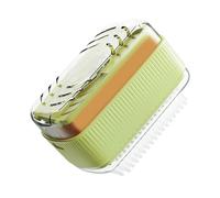 Contenitore Per Sapone - Scatola Per Sapone Schiumogeno Con Rullo | Soluzione Lavaggio Vestiti Esterno per Bagno Viaggio Campeggio Dormitorio Uomo Donna