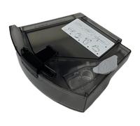 Contenitore per serbatoio dell'acqua 2 in 1 con filtro compatibile con robot aspirapolvere Roborock Q8 Max/Q8 Max+, accessori per aspirapolvere (nero)