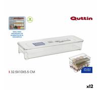 Contenitore per Sistemare Multiuso Quttin Con coperchio 12 Unità