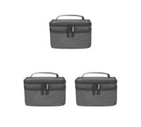 Contenitore per smalto per unghie, per 30 bottiglie, 5-15 ml, colore: nero, Set da 3 (nero), 8.4 x 6.8 x 4.9 inch, come descrizione