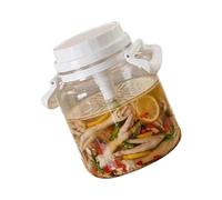 Contenitore per sottaceti fermentati con bocca larga, bianco, S