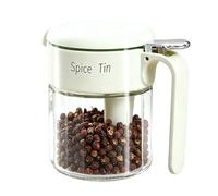 Contenitore per spezie, facile accesso con cucchiaio, contenitore per spezie con coperchio in , per la preparazione dei pasti, servire , catering, carrello per snack, ristorante, campeggio