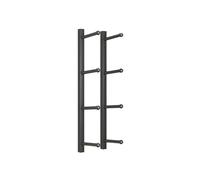 Contenitore Per Tappetini Da Yoga Semplice e comodo portaoggetti for tappetino da yoga, montato a parete, portaoggetti for la casa, portaoggetti(105cm Black)