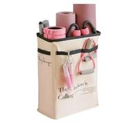 Contenitore Per Tappetino Da Yoga Cesto for tappetini da yoga Portaoggetti for Supporto for Rullo di schiuma Manubri e fasce resistenza(Yellow)