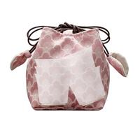 Contenitore per tè, con cordoncino estetico e portatile, con coulisse, portatile, per tazze da tè, per casa, ufficio, viaggi, vacanze, campeggio, picnic, viaggi su strada