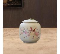 Contenitore per tè in ceramica con coperchio sigillato Barattolo per tè