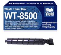 Contenitore per toner di scarto compatibile ad alta capacità WT8500 per Kyocera TASKalfa 4000MF 5000MF 5001MF 6000MF 6001MF 2552ci 2553ci 2554ci 3252ci 3253ci,WT8500 Black-1PC