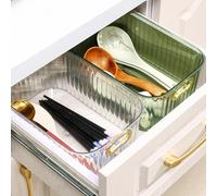 Contenitore per Trucchi in Acrilico, Organizer per Gioielli, con Maniglie