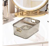 Contenitore per Trucchi in Acrilico, Organizer per Gioielli, con Maniglie