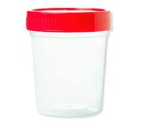 Contenitore Per Urina - Urino Control 120 Ml In Polipropilene Trasparente - 10 Pezzi - Originale Cura Farma