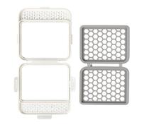 Contenitore per utensili - Cestini per lavastoviglie, mini cestino in silicone, accessorio per utensili da cucina resistente al calore, organizer per bacchette di paglia per cucchiaini |