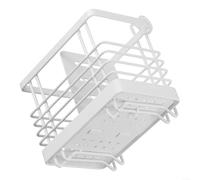 Contenitore per utensili da cucina antiscivolo, leggero e facile da spostare intorno al tuo spazio di lavoro (bianco piccolo)