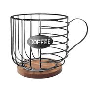 Contenitore per waffle per caffè: supporto resistente per tazze e , pavimenti e frigorifero in acciaio inossidabile | Accessorio da bar per mantenere la crema di caffè in