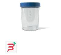 CONTENITORE PIC STERILE TRASPARENTE PER ANALISI DEI FLUIDI ORGANICI 100 ML TAPPO A VITE + ETICHETTA AUTOADESIVA