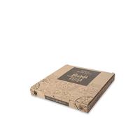 contenitore pizza 33x33 h3,5 chiusura ita. scatola alimentare certificata 95pz