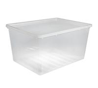 Contenitore Plast Team 134L Trasparente Impilabile 22880800