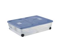 Contenitore plastica multiuso Stefanplast Stefanbox Supermario 80x60x18 cm Blu