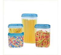Contenitore Plastica Per Alimenti Coperchio Ermetico 0,5L/1L/1,5L/2,35 VIOLA