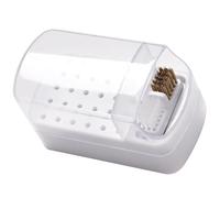 Contenitore Plastico a 30 Scomparti per Testine Unghie | Organizza Accessori per Manicure, Mantiene Pulite le Punte, Facilita la Ricerca, Protegge Dalla Perdita, Piano Ordinato