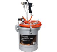 Contenitore Pneumatico Per Vernice 10L Pistola A Spruzzo Set Con Bacinetto 2mm