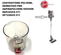 CONTENITORE POLVERE ASPIRAPOLVERE H-FREE 700 HOOVER ORIGINALE HF722HCG 011
