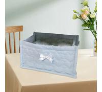 Contenitore portaoggetti con mensola, cestino decorativo, grande capacità,