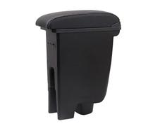 Contenitore portaoggetti per bracciolo Per Citroen C1 Bracciolo Scatola Accessori Auto Console Centrale Scatola Di Stoccaggio Per Auto(A3 Linea bianca nera)