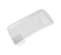 Contenitore Portaoggetti Per Tesla Per Model 3 Per Model Y Schermo Scatola portaoggetti posteriore Organizzatore occhiali Accessori fazzoletti Portaoggetti(BIANCO)