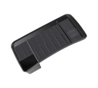 Contenitore Portaoggetti Per Tesla per modello 3 Y Screen Rear Storage Box Organizer Magnetic Storage Vassoio invisibile Accessori fazzoletti portaoggetti per bracciolo(Nero)