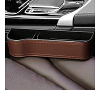 Contenitore Portaoggetti Sedile Auto Adatto per Mercedes Benz/AMG CLA Shooting Brake X118 X117 Wagon Estate CLA 35 45 45S /CLA200/220d/250/250e/260, Design Divisorio Multifunzionale in Pelle