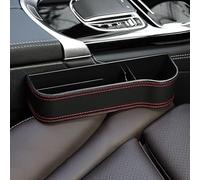 Contenitore Portaoggetti Sedile Auto Adatto per Mercedes Benz/AMG CLA Shooting Brake X118 X117 Wagon Estate CLA 35 45 45S /CLA200/220d/250/250e/260, Design Divisorio Multifunzionale in Pelle