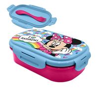 Contenitore Portapranzo con Posate Ermetico Box Portamerenda Scuola Bambini